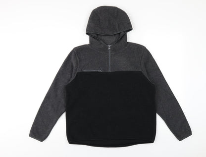 Gap Womens Grey Polyester Pullover Sweatshirt Size XS Zip