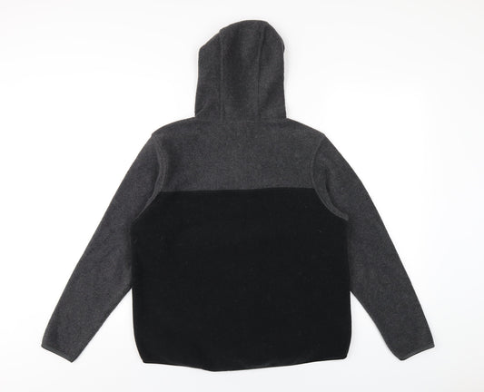 Gap Womens Grey Polyester Pullover Sweatshirt Size XS Zip