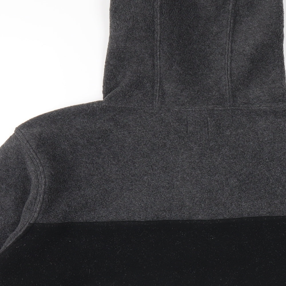 Gap Womens Grey Polyester Pullover Sweatshirt Size XS Zip