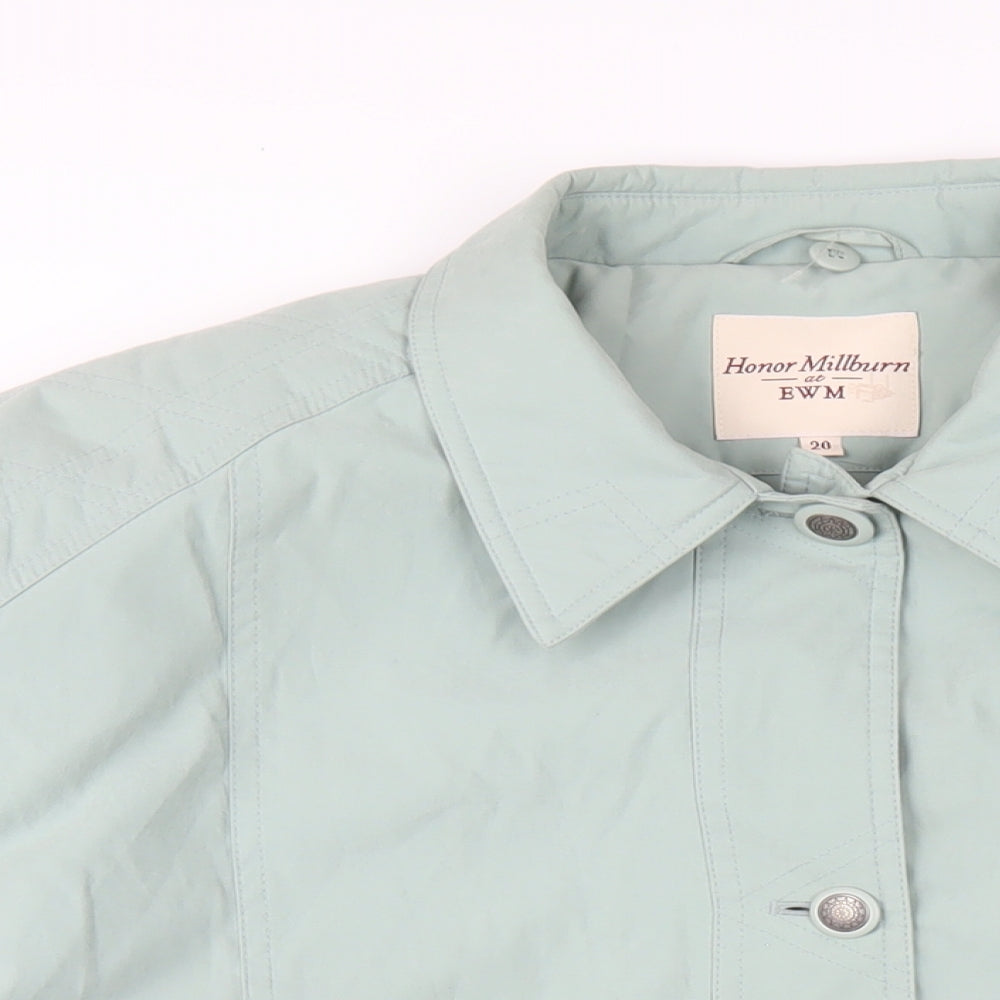 Womens UK Size 20 EWM Green Jacket