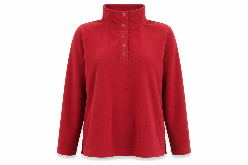 Womens UK Size 16 Cotton Traders Red Pullover Sweatshirt