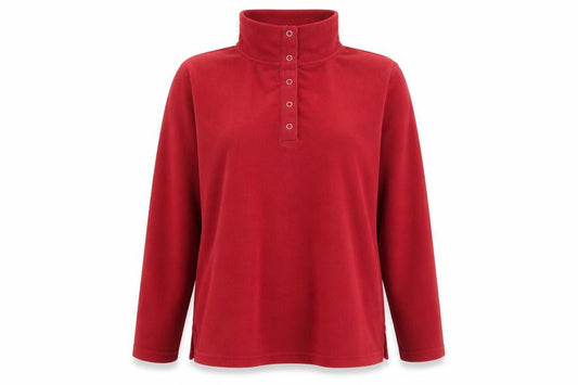 Womens UK Size 16 Cotton Traders Red Pullover Sweatshirt
