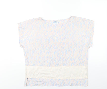 Womens UK Size 14 Wallis Multicoloured Basic T-Shirt