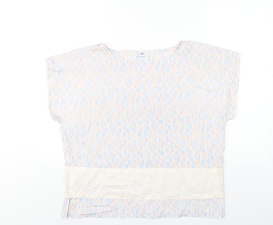 Womens UK Size 14 Wallis Multicoloured Basic T-Shirt