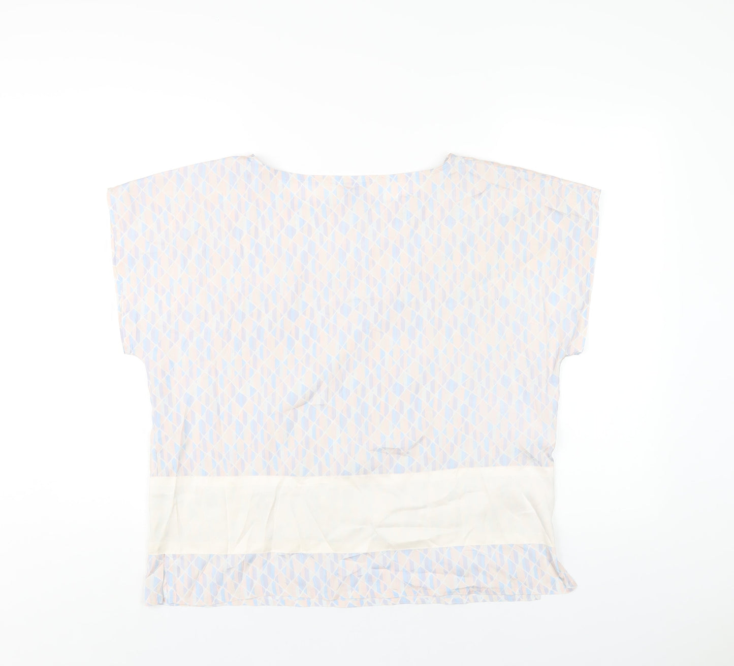 Womens UK Size 14 Wallis Multicoloured Basic T-Shirt
