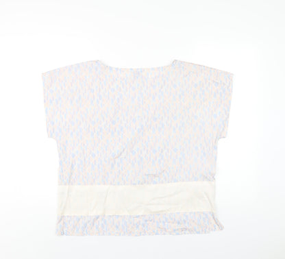 Womens UK Size 14 Wallis Multicoloured Basic T-Shirt