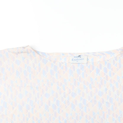 Womens UK Size 14 Wallis Multicoloured Basic T-Shirt