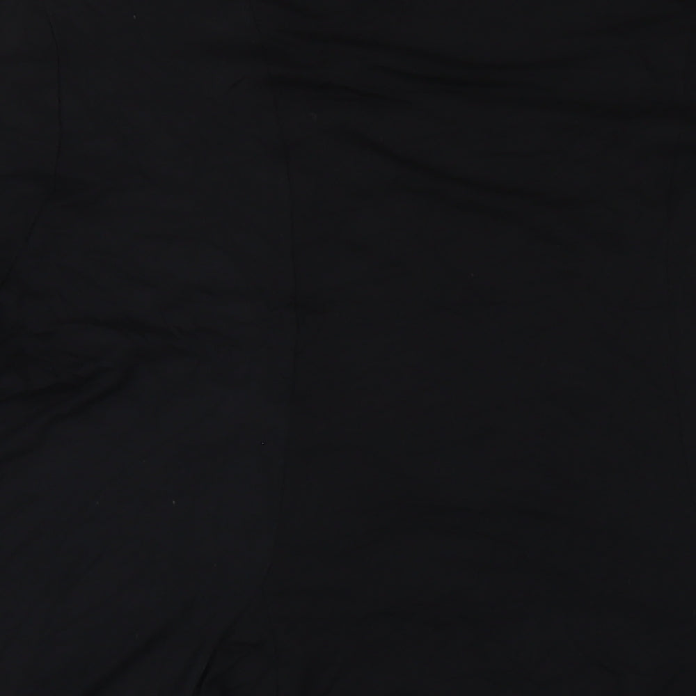 Womens UK Size 22 Deane & White Black Basic T-Shirt