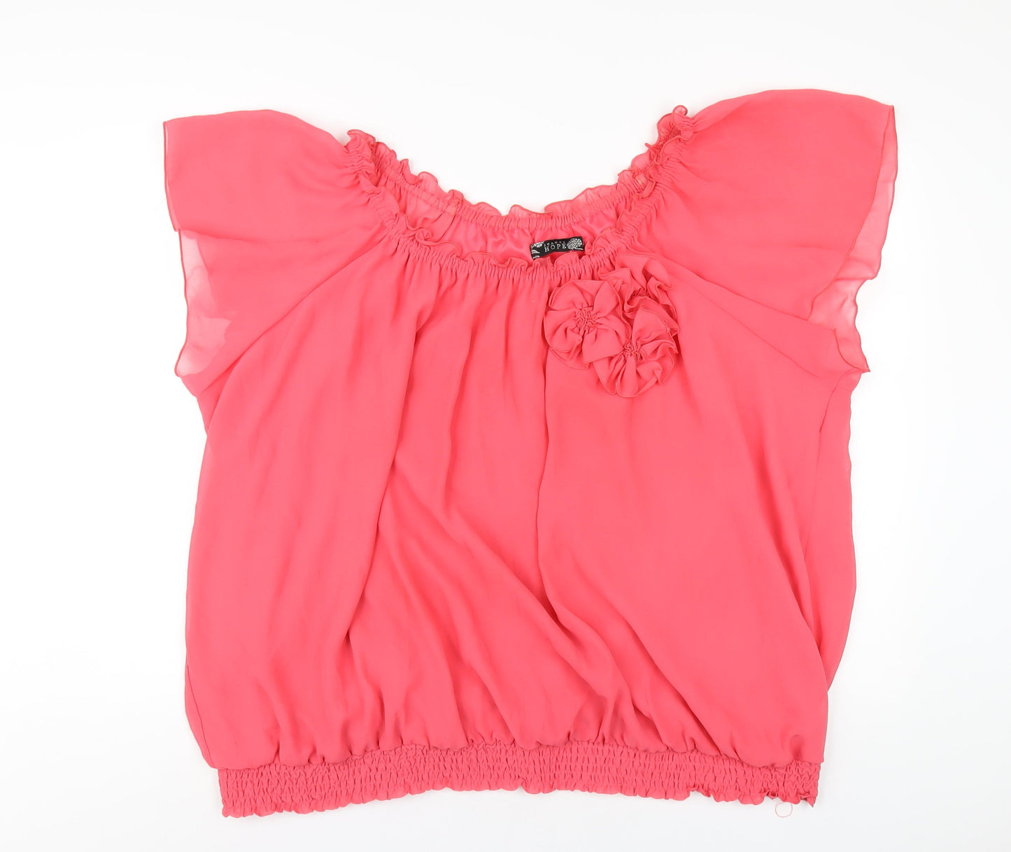 Womens UK Size 30 Joanna Hope Pink Basic T-Shirt