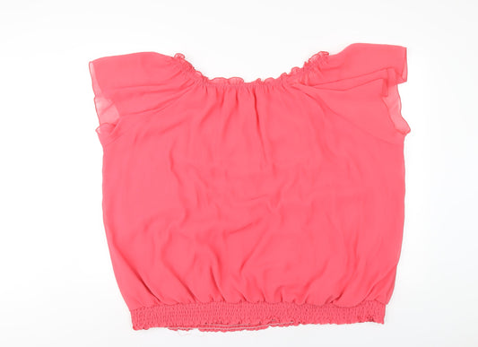 Womens UK Size 30 Joanna Hope Pink Basic T-Shirt