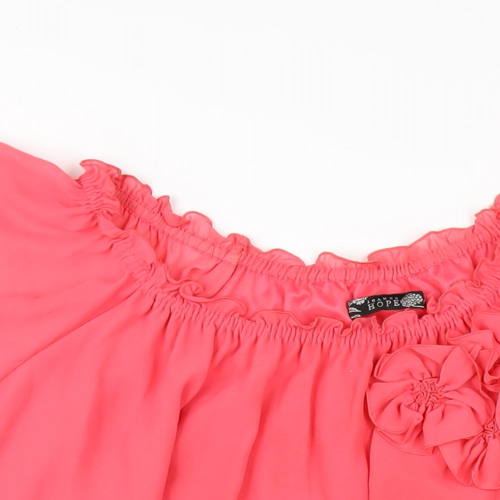 Womens UK Size 30 Joanna Hope Pink Basic T-Shirt