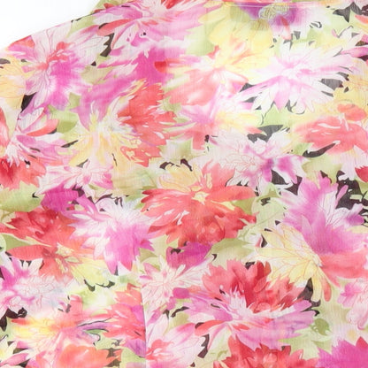Womens UK Size 12 Antonino Philosophy Multicoloured Basic Blouse