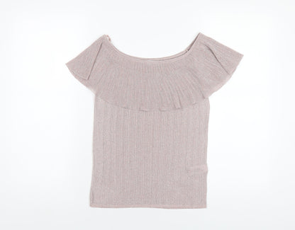 Womens UK Size 10 NEXT Pink Basic T-Shirt