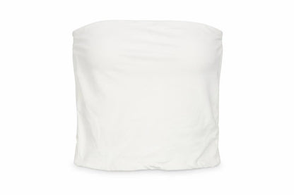 Womens UK Size S Bershka White Basic T-Shirt