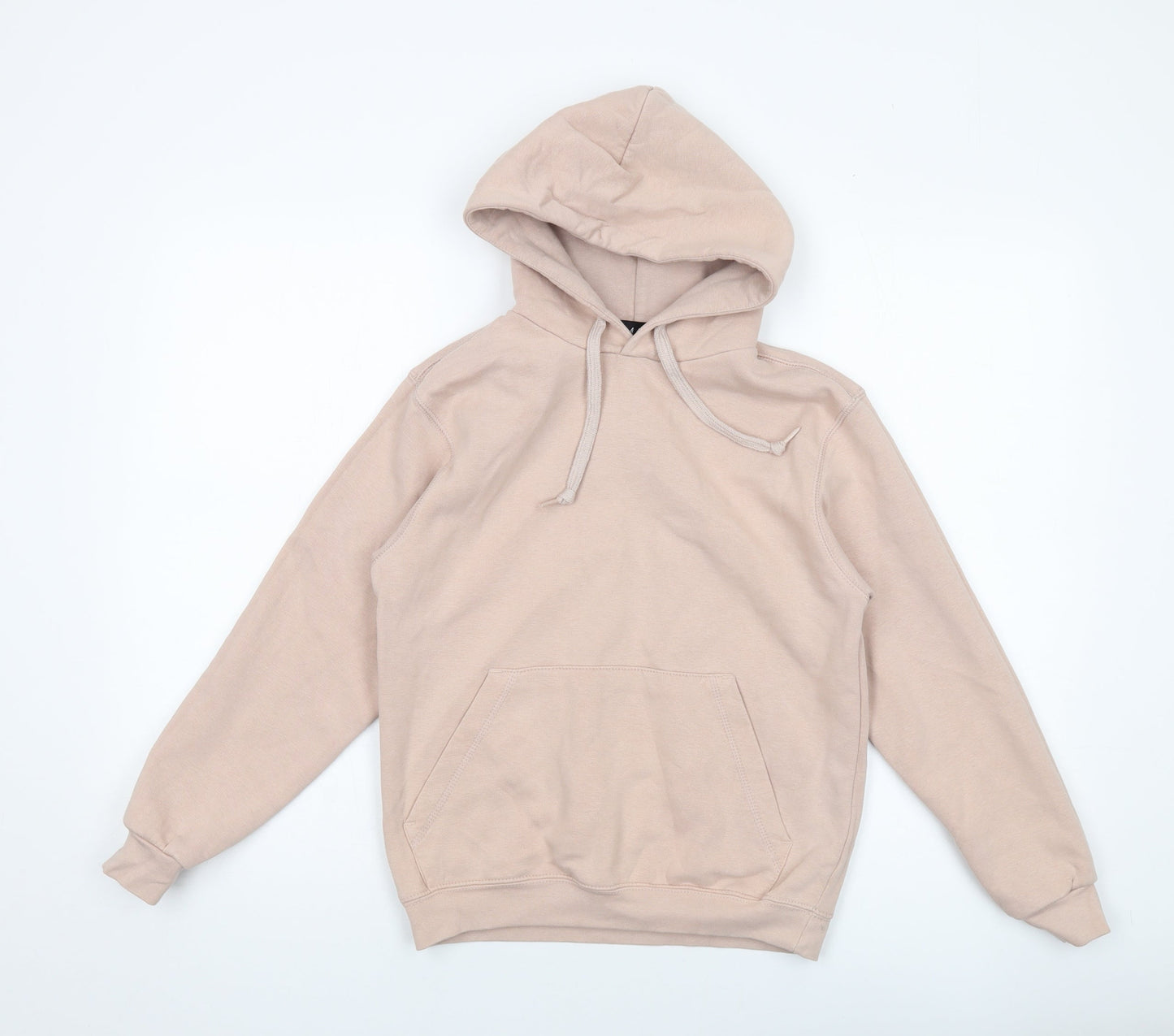 Booohoo Mens Pink Cotton Pullover Hoodie Size XS - Size 2XS