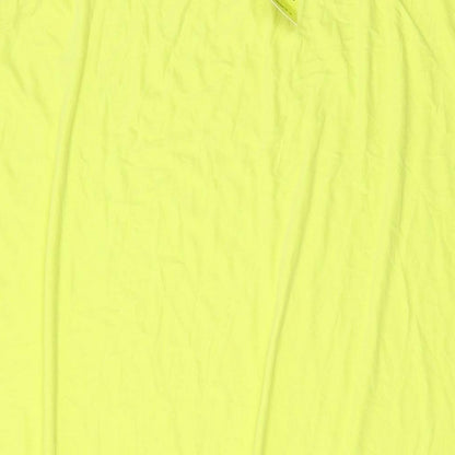 Womens UK Size S BCBGMAXAZRIA Yellow Tunic Blouse