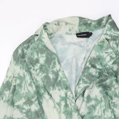 Womens UK Size 16 PRETTYLITTLETHING Green Jacket