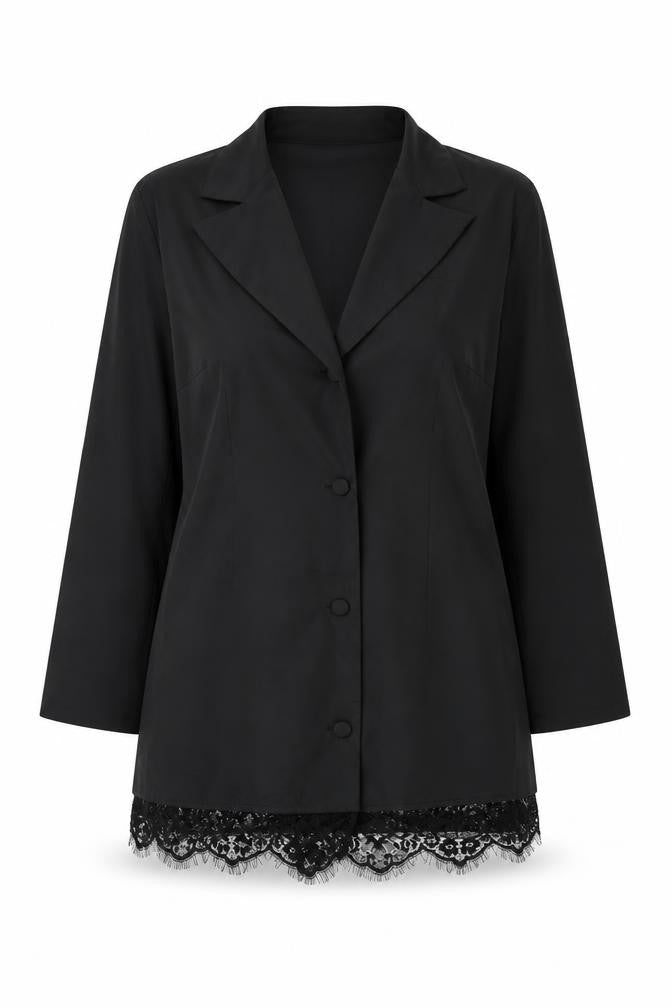 Womens UK Size 14 In the Style Black Jacket