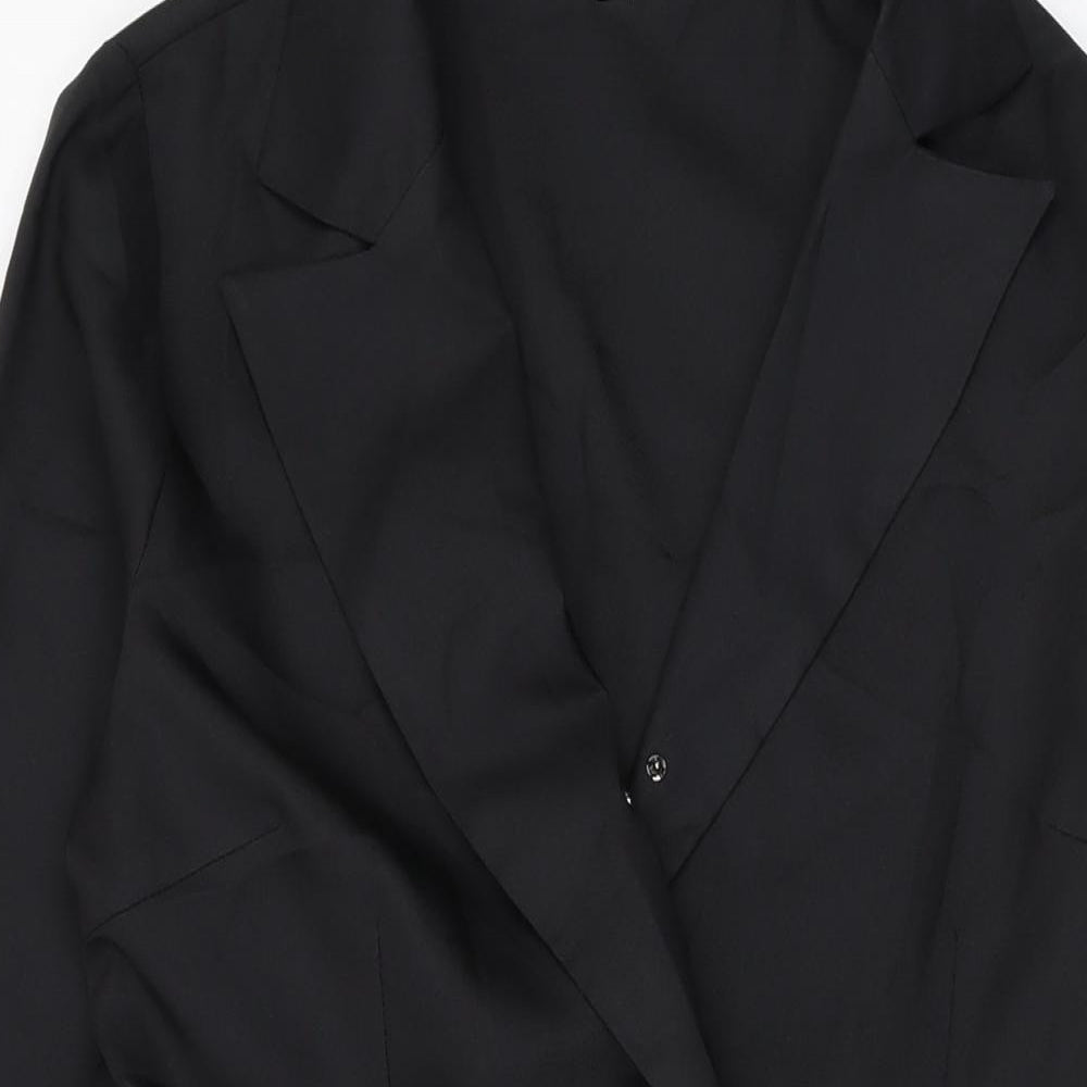 Womens UK Size 14 In the Style Black Jacket