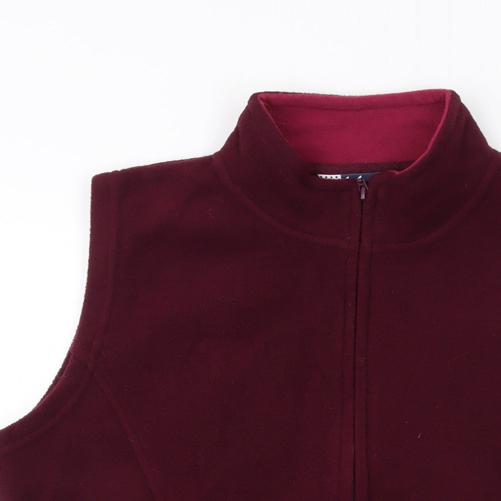 Womens UK Size 14 EWM Purple Gilet