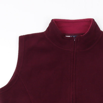 Womens UK Size 14 EWM Purple Gilet