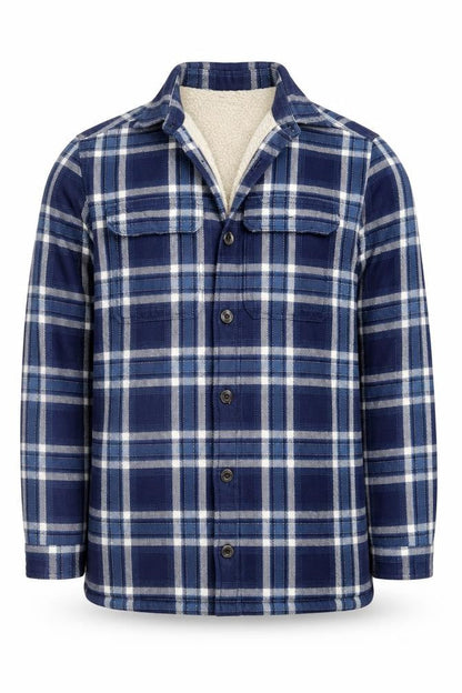 Next Mens Black Plaid Jacket Size S Button