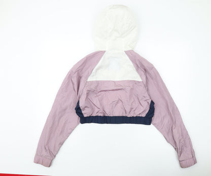 Holoiuster Womens Pink Jacket Size XS Zip