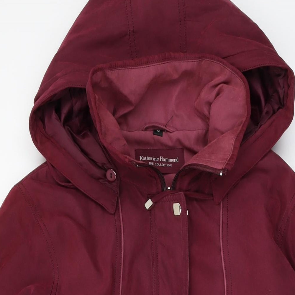 Womens UK Size 12 Katherine Hammond Red Jacket