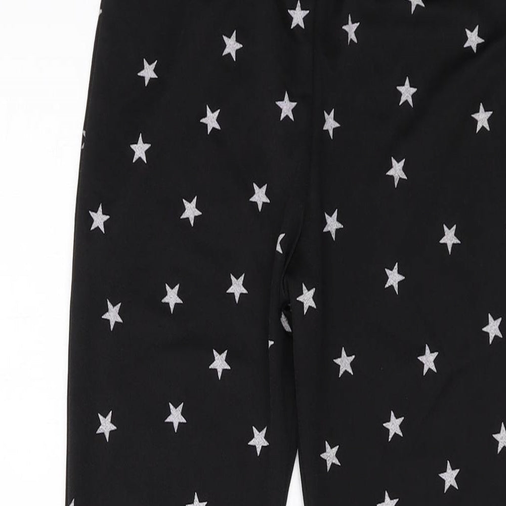 Nasty Gal Womens Beige Geometric Polyester Trousers Size 8 L28 in Regular