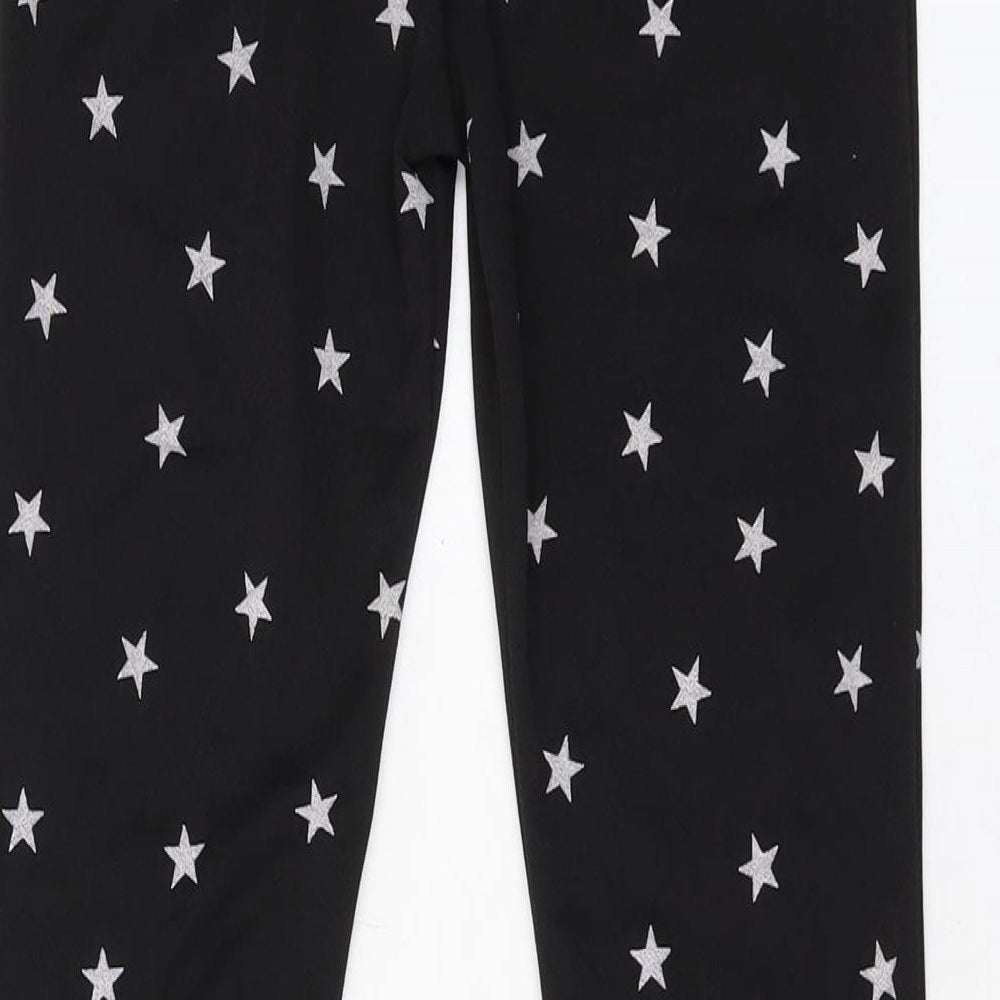 Nasty Gal Womens Beige Geometric Polyester Trousers Size 8 L28 in Regular