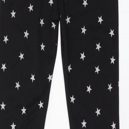 Nasty Gal Womens Beige Geometric Polyester Trousers Size 8 L28 in Regular