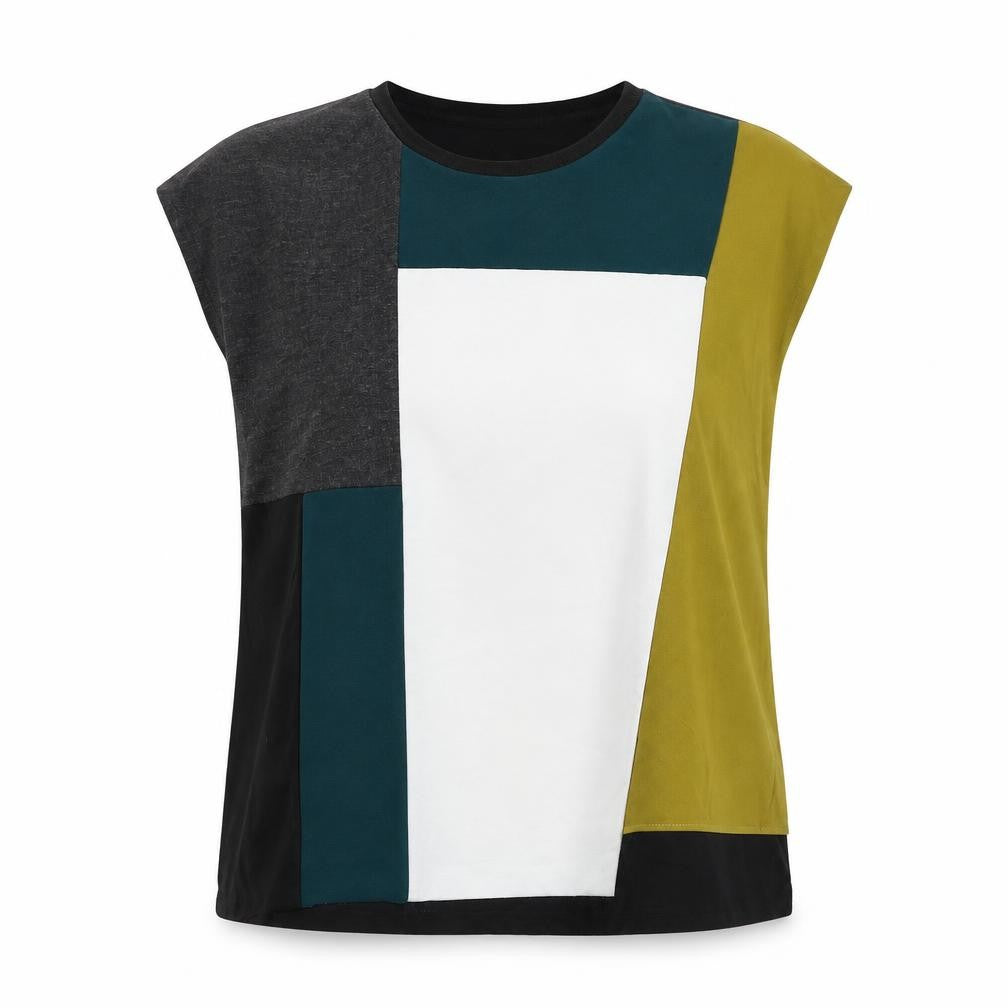 Womens UK Size L Zara Multicoloured Basic Blouse
