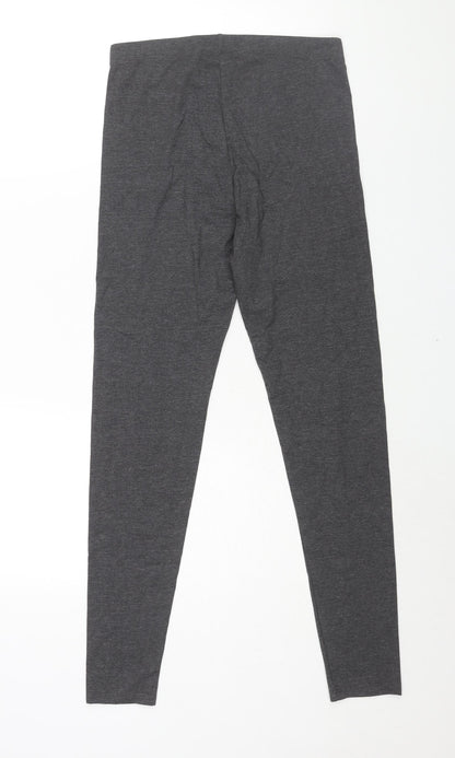 Womens UK Size 10 Marks and Spencer  Cropped Green Leggings