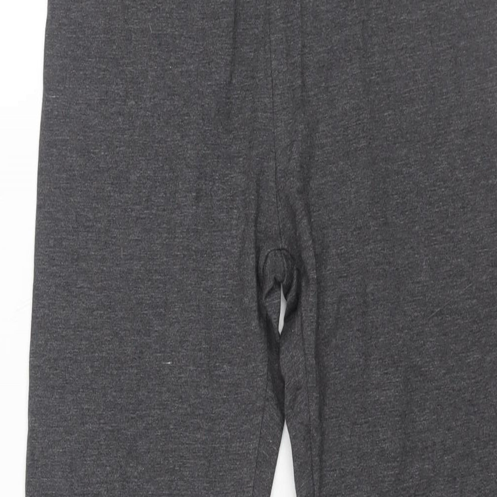Womens UK Size 10 Marks and Spencer  Cropped Green Leggings