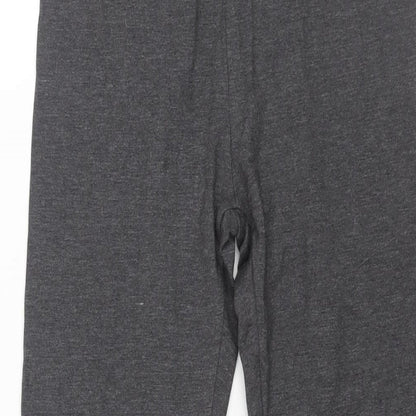 Womens UK Size 10 Marks and Spencer  Cropped Green Leggings