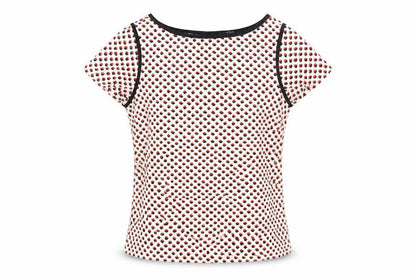Womens UK Size 8 Therapy Multicoloured Basic Blouse