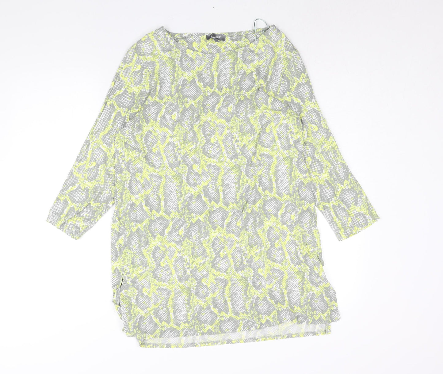 Womens UK Size 16 Principles Multicoloured Tunic Blouse