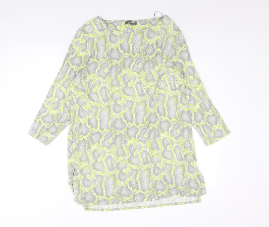 Womens UK Size 16 Principles Multicoloured Tunic Blouse