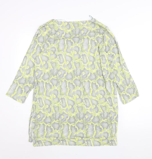 Womens UK Size 16 Principles Multicoloured Tunic Blouse