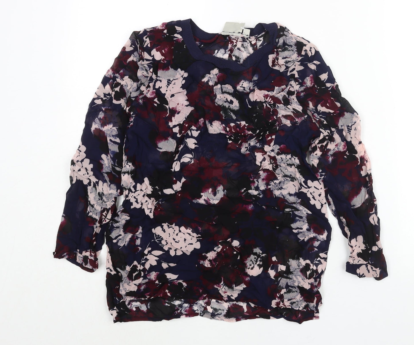 Womens UK Size 10 InWear Multicoloured Basic Blouse