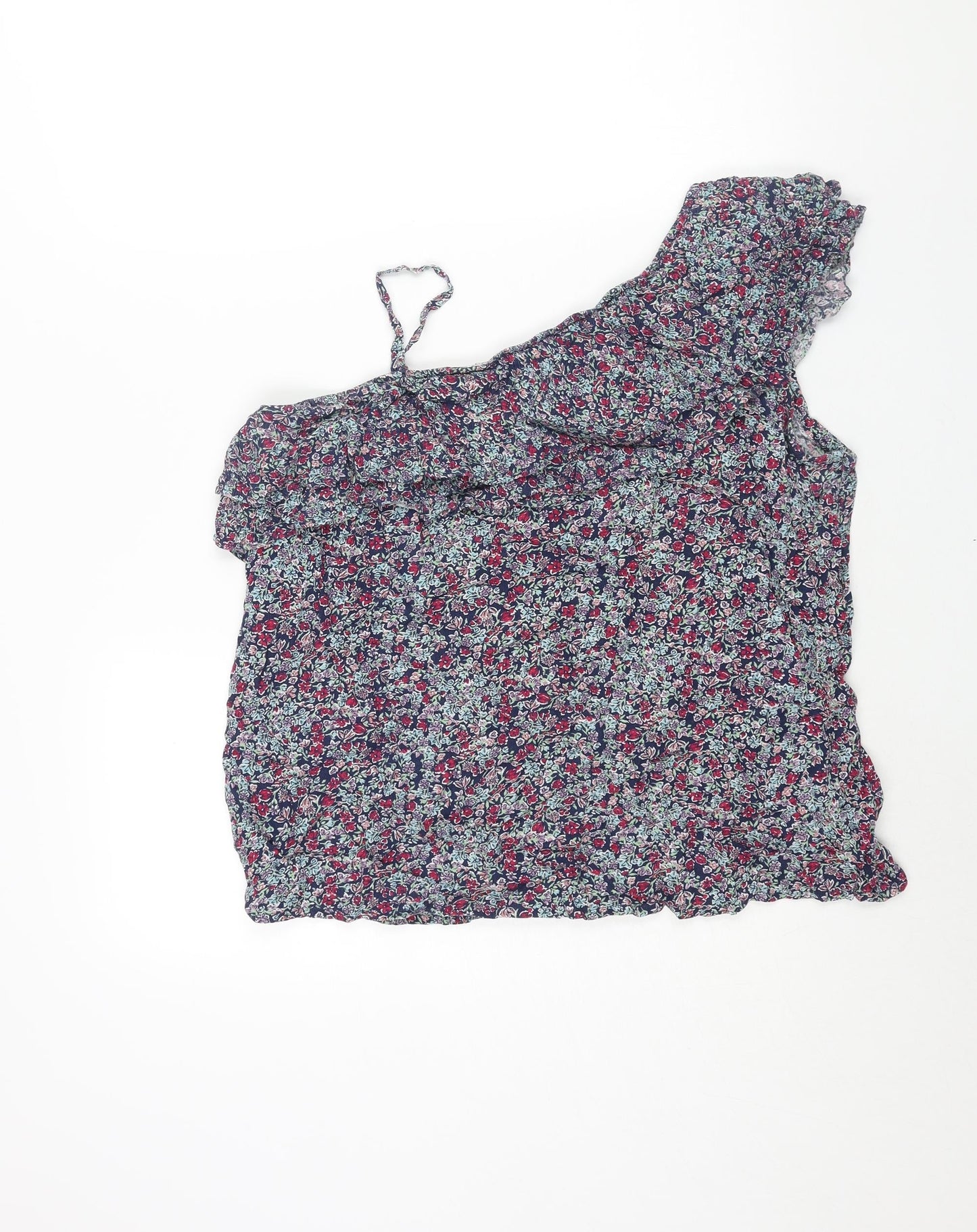 Womens UK Size 16 Dorothy Perkins Multicoloured Basic Blouse