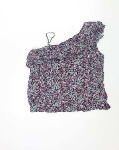 Womens UK Size 16 Dorothy Perkins Multicoloured Basic Blouse
