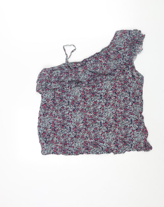 Womens UK Size 16 Dorothy Perkins Multicoloured Basic Blouse