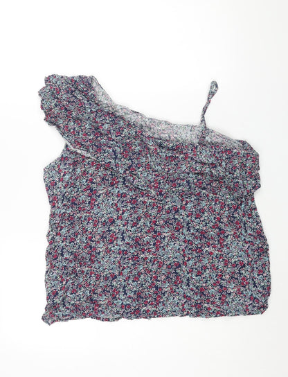 Womens UK Size 16 Dorothy Perkins Multicoloured Basic Blouse