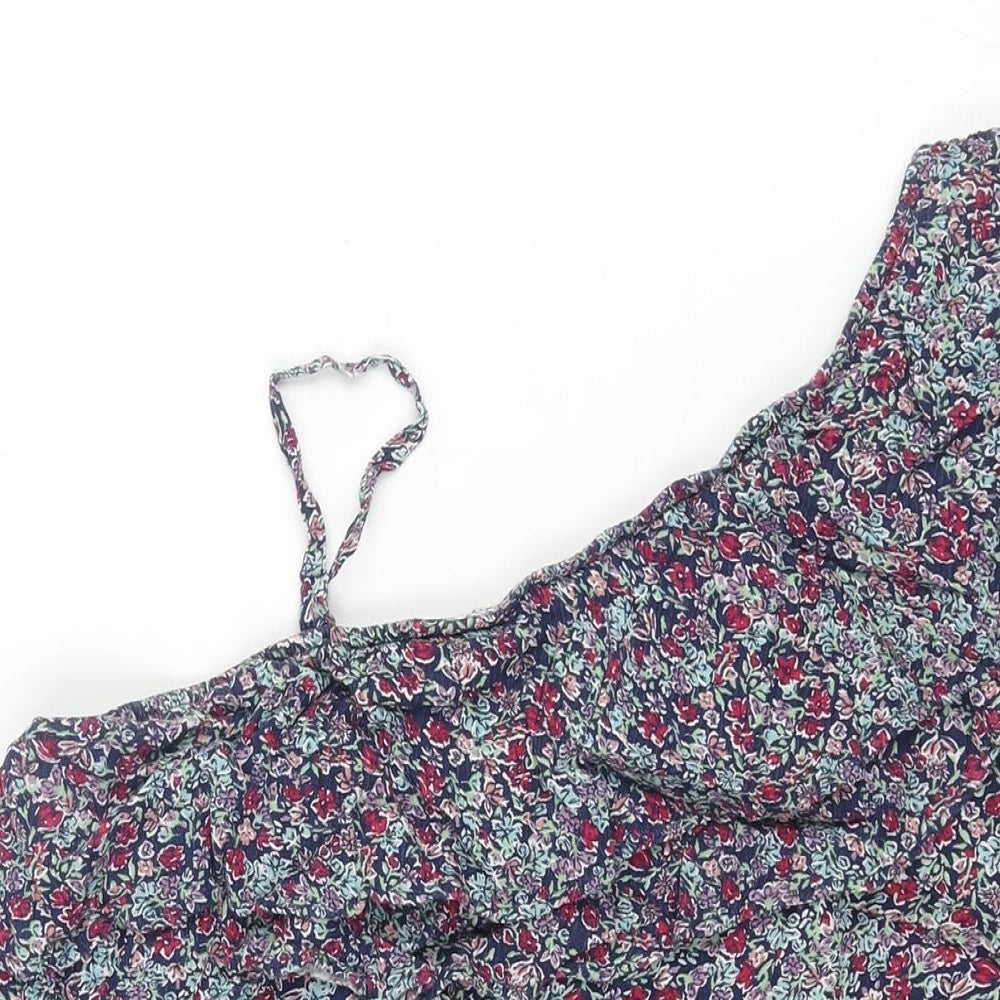 Womens UK Size 16 Dorothy Perkins Multicoloured Basic Blouse