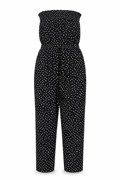 Womens UK Size 8 Lipsy One-Piece Black Jumpsuit