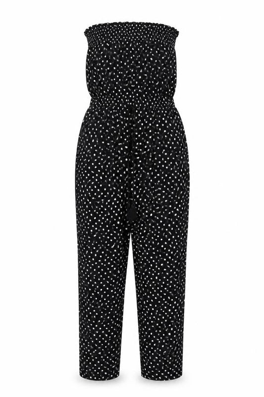 Womens UK Size 8 Lipsy One-Piece Black Jumpsuit