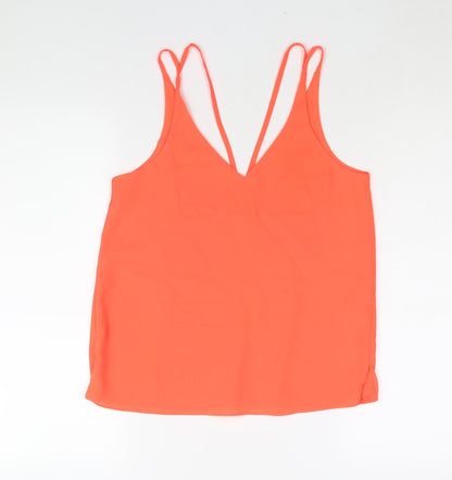 Womens UK Size 8 Topshop Pink Camisole Blouse