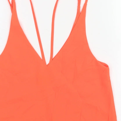 Womens UK Size 8 Topshop Pink Camisole Blouse