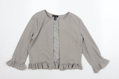 Womens UK Size 10 New Look Grey Jacket